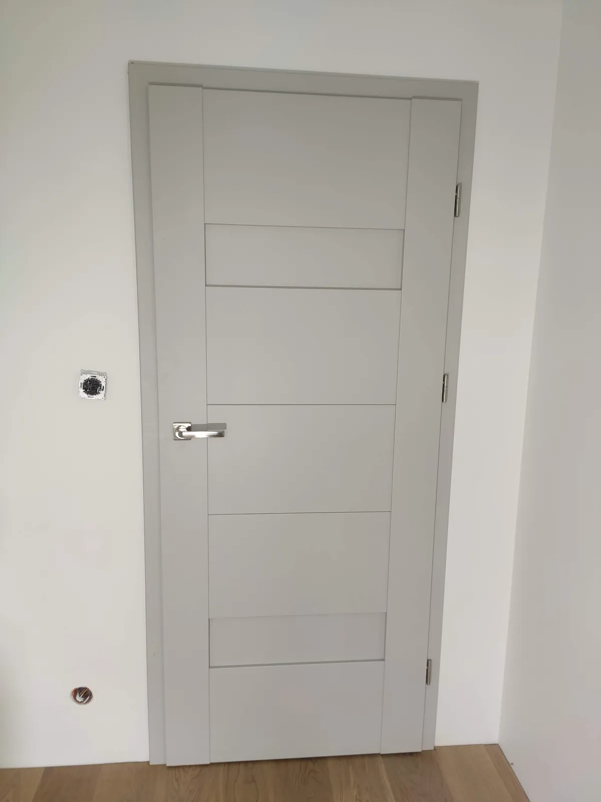 Drzwi wewnętrzne, zdjęcie z montażu Jarosław