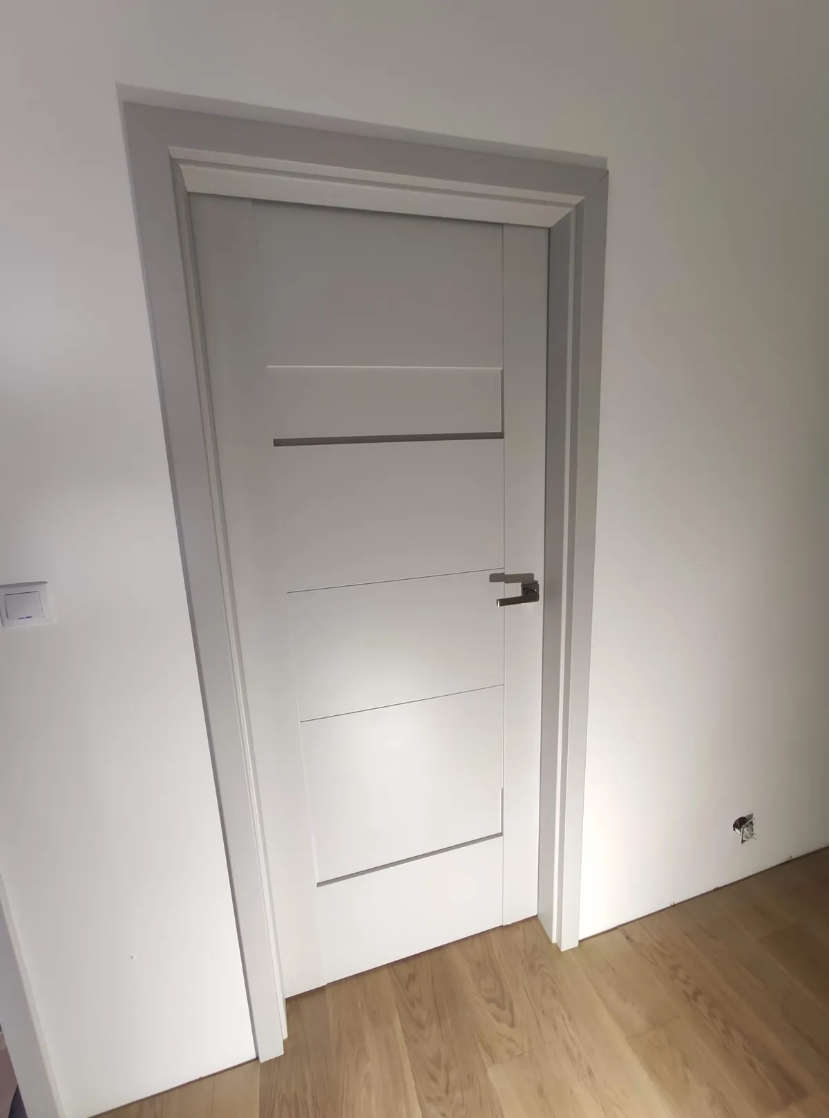 Drzwi wewnętrzne, zdjęcie z montażu Jarosław