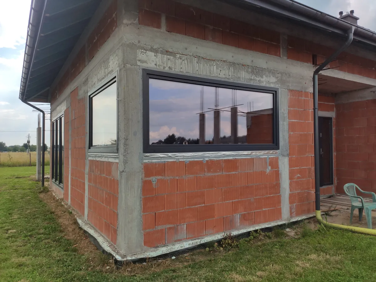 Montaż okien PCV w nowym domu Jarosław